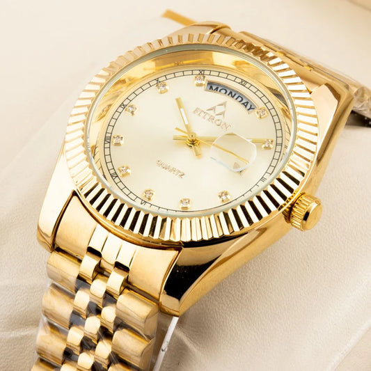 ﻿STYLE SHYLE  FITRN Day & Date - Stainless Steel - FR889